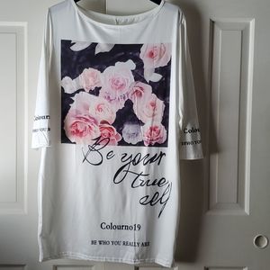 White Dress Colourno 19 sz XL